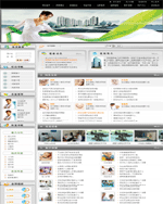 医院网站系统模版H012