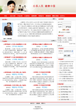 保险经纪人网站模版H018